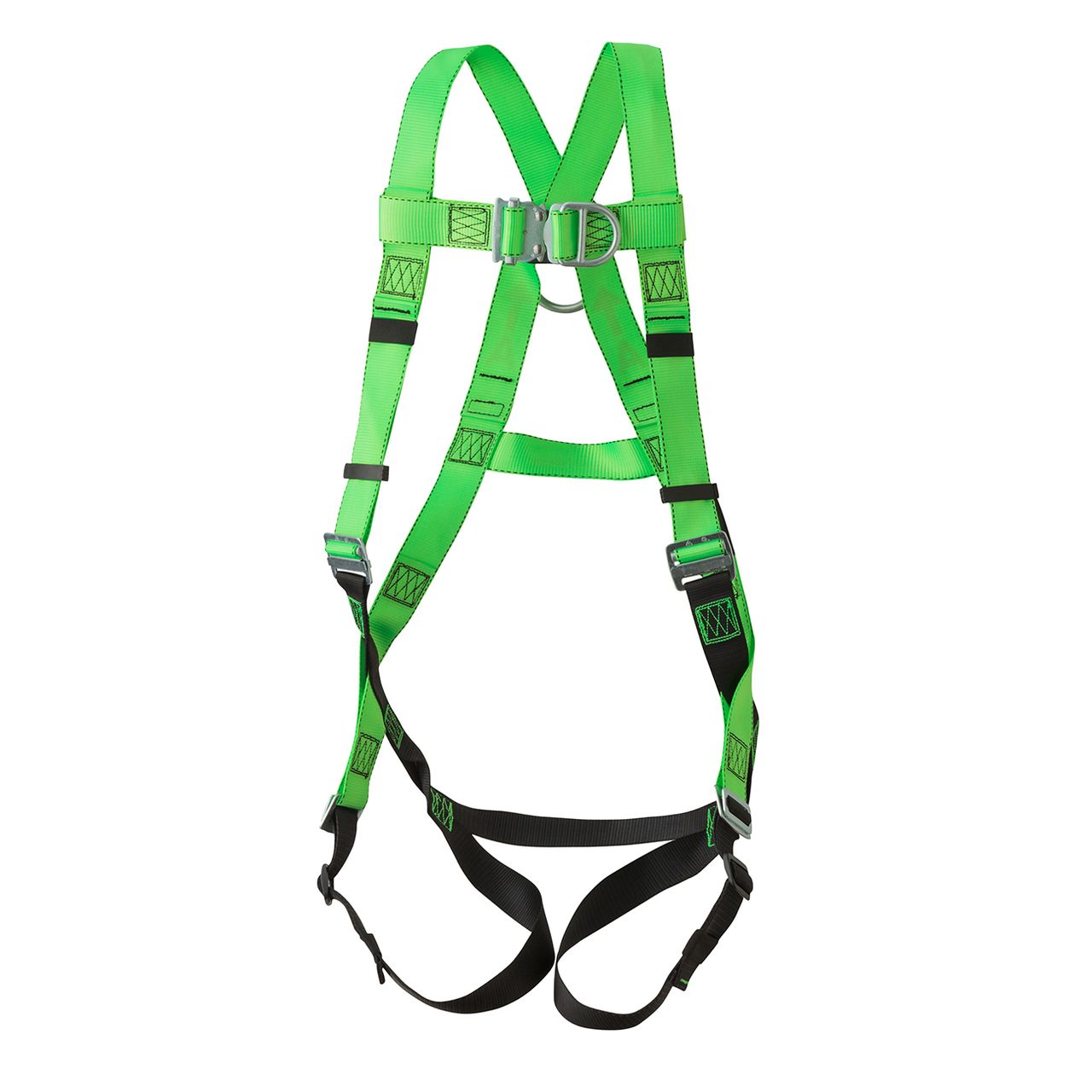 Hi-Vis Full Body Contractor Harness | 2D, Class AL | PeakWorks FBH-10000L Peakworks