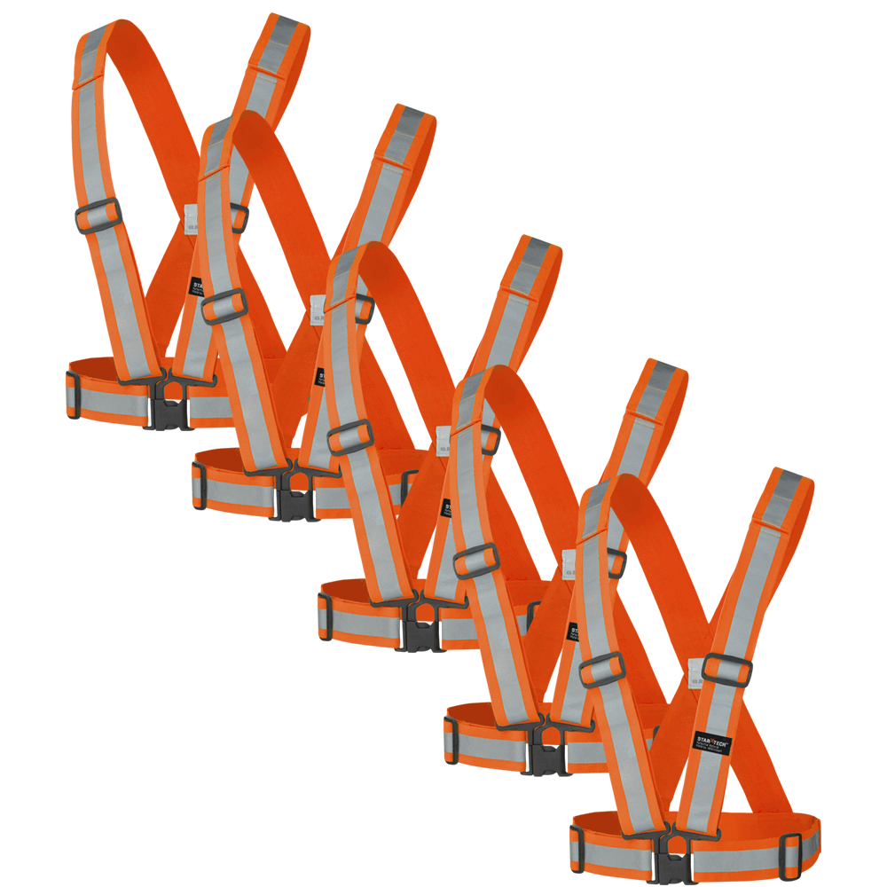 Hi-Viz Safety Sashes - 5-pack | Pioneer 5591A   Safety Supplies Canada