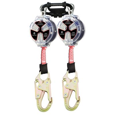 Dynamic? Double Leg Web Self-Retracting Lifeline CSA Class - Small Snap Hook - 6' (1.8m)