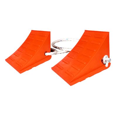 15 Ton General Purpose Wheel Chock Roped Set