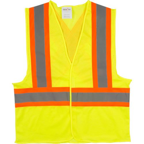 Traffic Safety Poly Vest Compliant W/ CSA Z96 Class 2 - Level 2 | Zenith SGI277-P Zenith