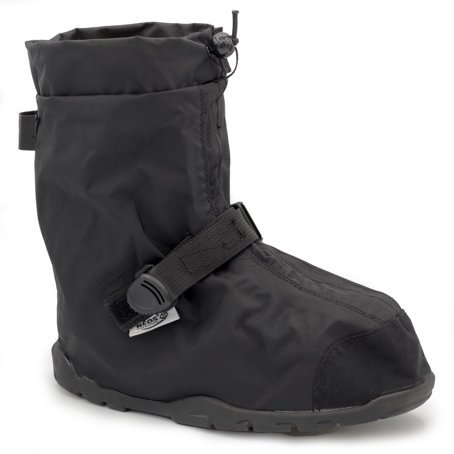 10" Villager Mid All Season Nylon Overboots - Black VIS1 NEOS