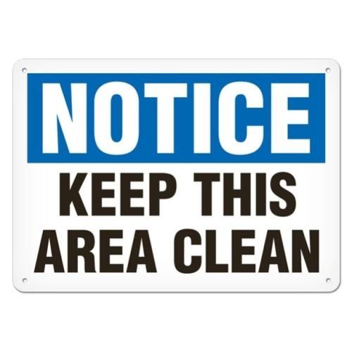 OSHA Safety Sign | Notice Keep Clear  | INCOM SS4006V, SS4006A, SS4006P, SC4006V, SC4006A, SC4006P,…