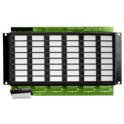 RA-1000 Adder Annunciator Chassis c/w 48 Bi-Coloured LEDs and 48 Trouble LEDs RAX-1048TZDS RS Steel