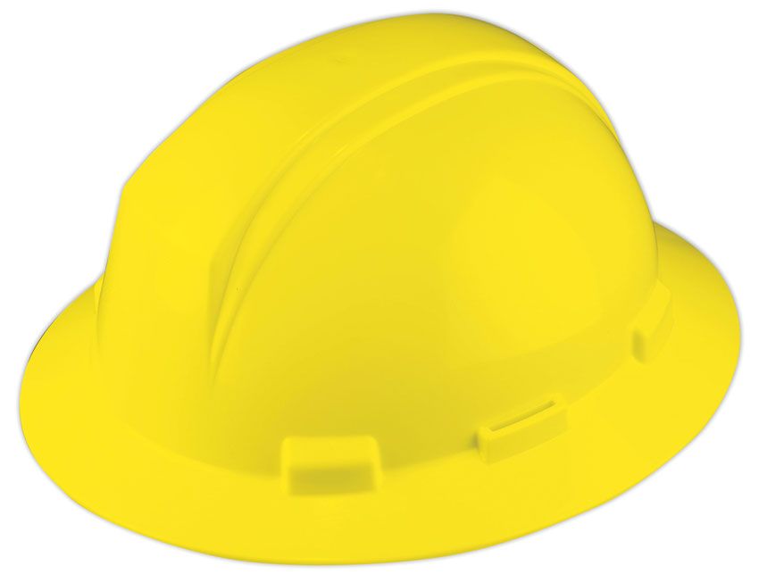 Kilimandjaro Full Brim Hard Hat w/ Sure-Lock Ratchet | CSA, Type 2 | Dynamic HP642R Dynamic