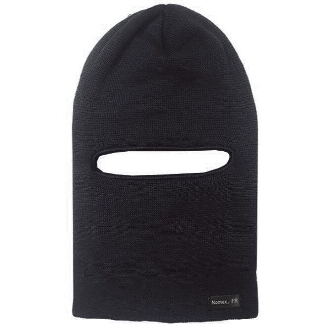Big K Black Flame Resistant One Hole Balaclava BKFRBALACLAVA-BLK-OS Big K Clothing