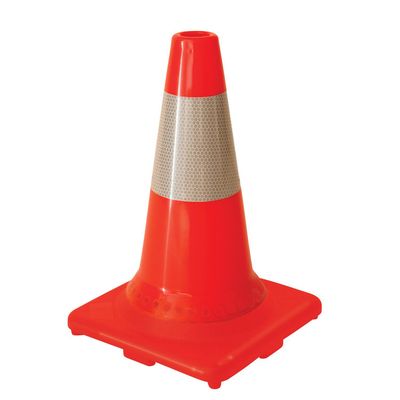 Traffic Cone with Reflective Collar and Base BK331 Big K Clothing