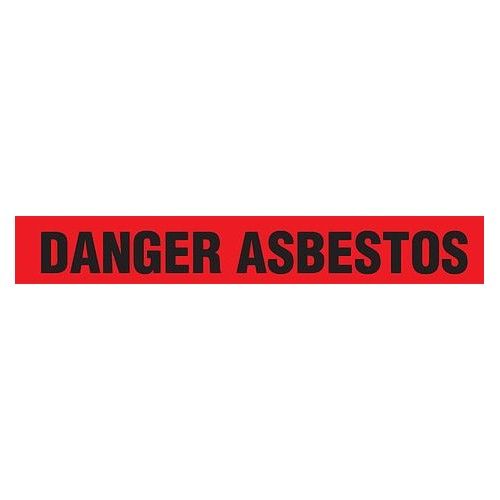 DANGER ASBESTOS Dispenser Boxed Barricade Tape BT1060DB INCOM