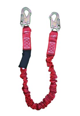 6 Ft Iea Single Leg Internal Energy Absorber Lanyard W/3/4 Hooks 100/255 Lbs