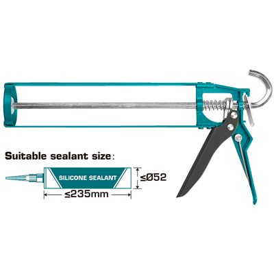 9" Skeleton Caulking Gun