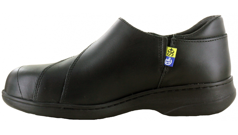 Daisy Women's Leather Slip-On Safety Shoe | Steel Toe | Mellow Walk 424092 Mellow Walk