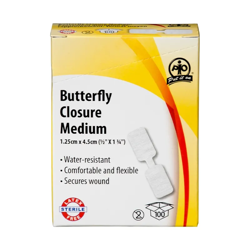 Butterfly Closures - 100/Box F1580760/F1581760 WASIP