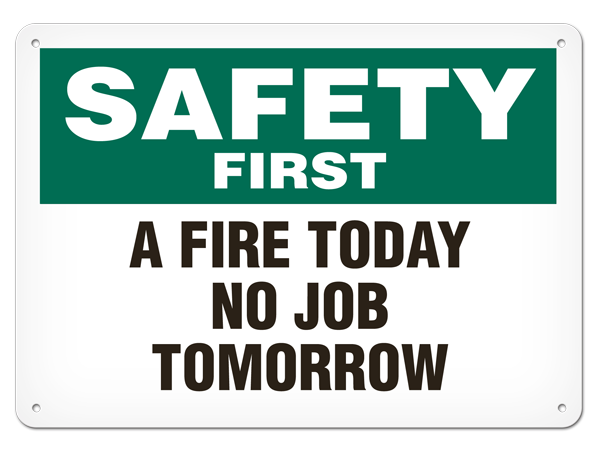 OSHA Safety Sign | Safety Fire Today  | INCOM SS5020V, SS5020A, SS5020P, SC5020V, SC5020A, SC5020P,…
