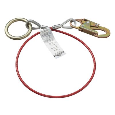 Cable Anchor Sling - Snap Hook &amp; O-Ring | Peakworks AS-21210-4 / AS-21210-6   Safety Supplies Canada