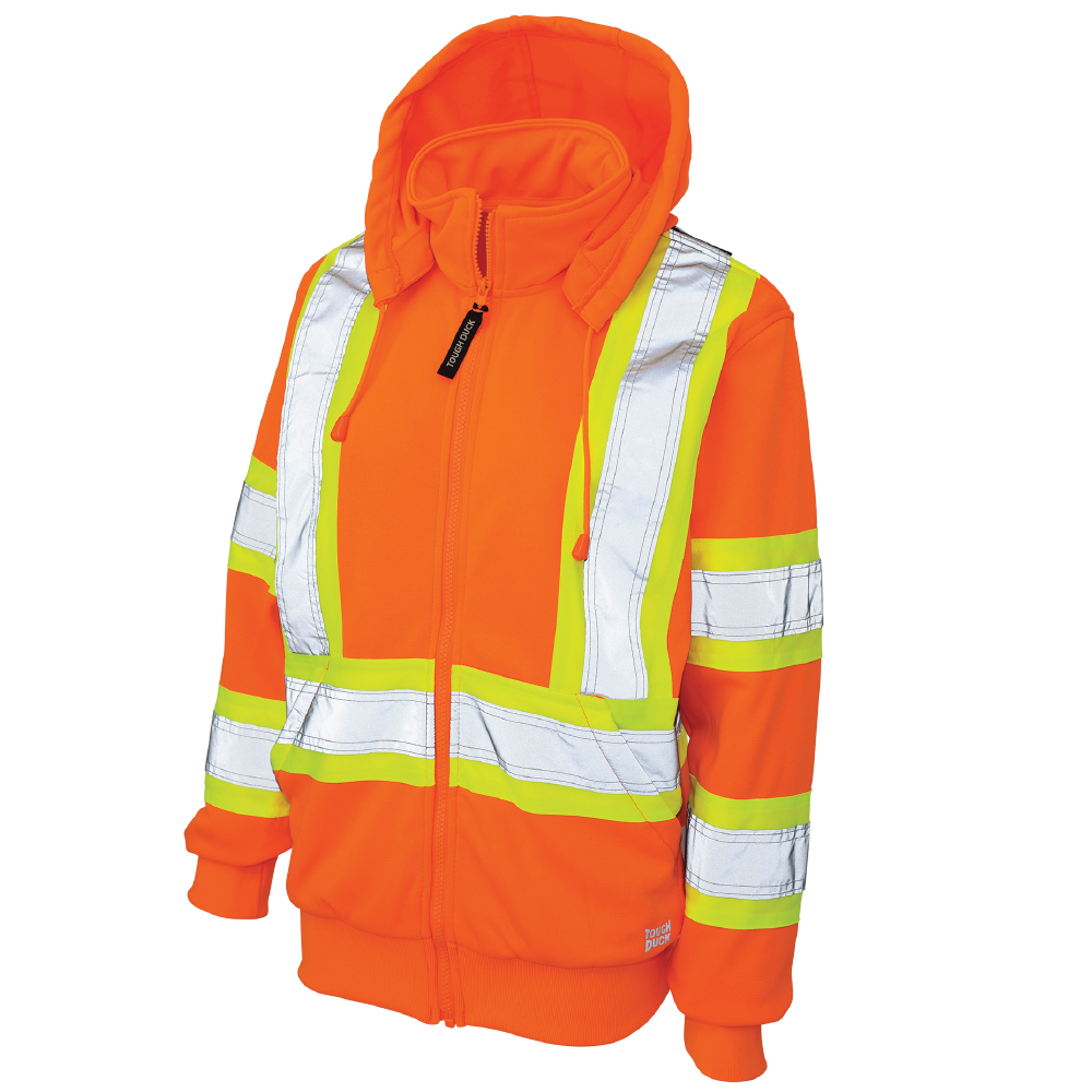Women?s Fleece Safety Hoodie