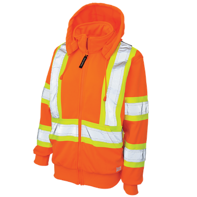 Women?s Fleece Safety Hoodie