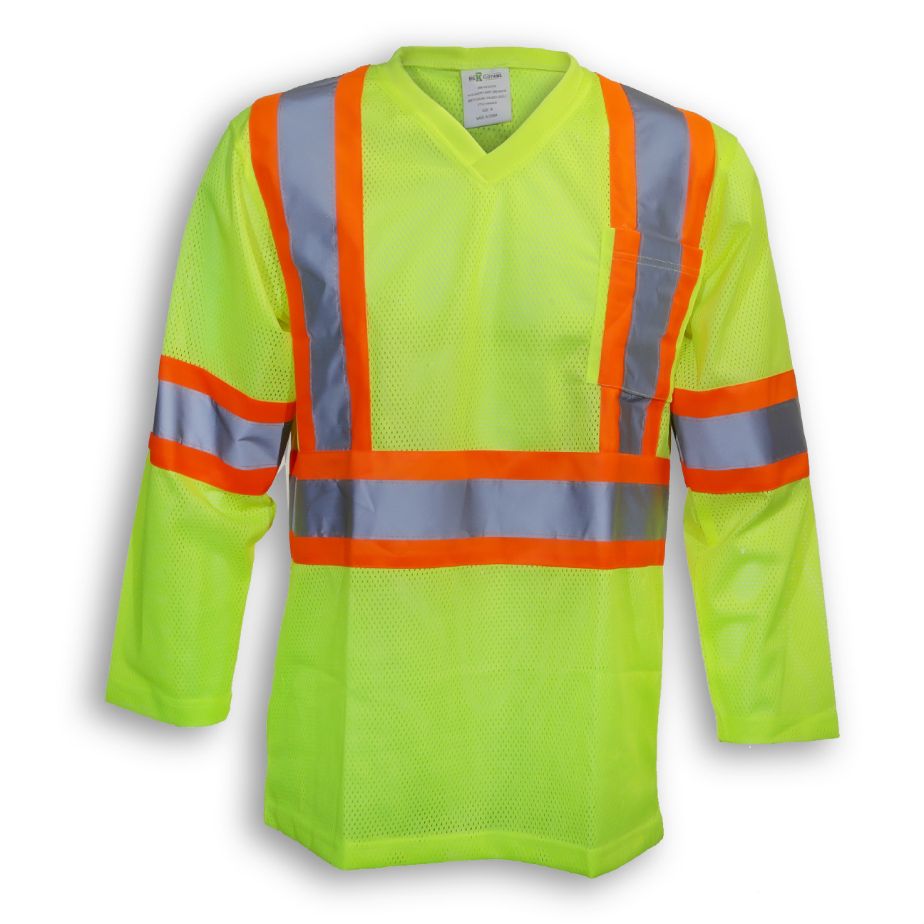 High Visibility Polyester Mesh Safety Shirt BK046,97 Big K Clothing