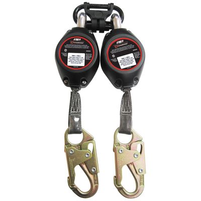 Dynamic? Double Leg Web Self-Retracting Lifeline CSA Class - Small Snap Hook - 7' (2.1m)