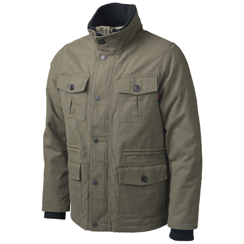 Sherpa-Lined Duck Cargo Jacket