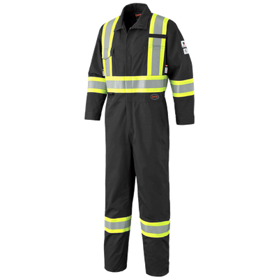 FR-Tech 88/12 - ARC Rated 7 oz. Safety Coveralls | Pioneer 7702BK/7702BKT Pioneer