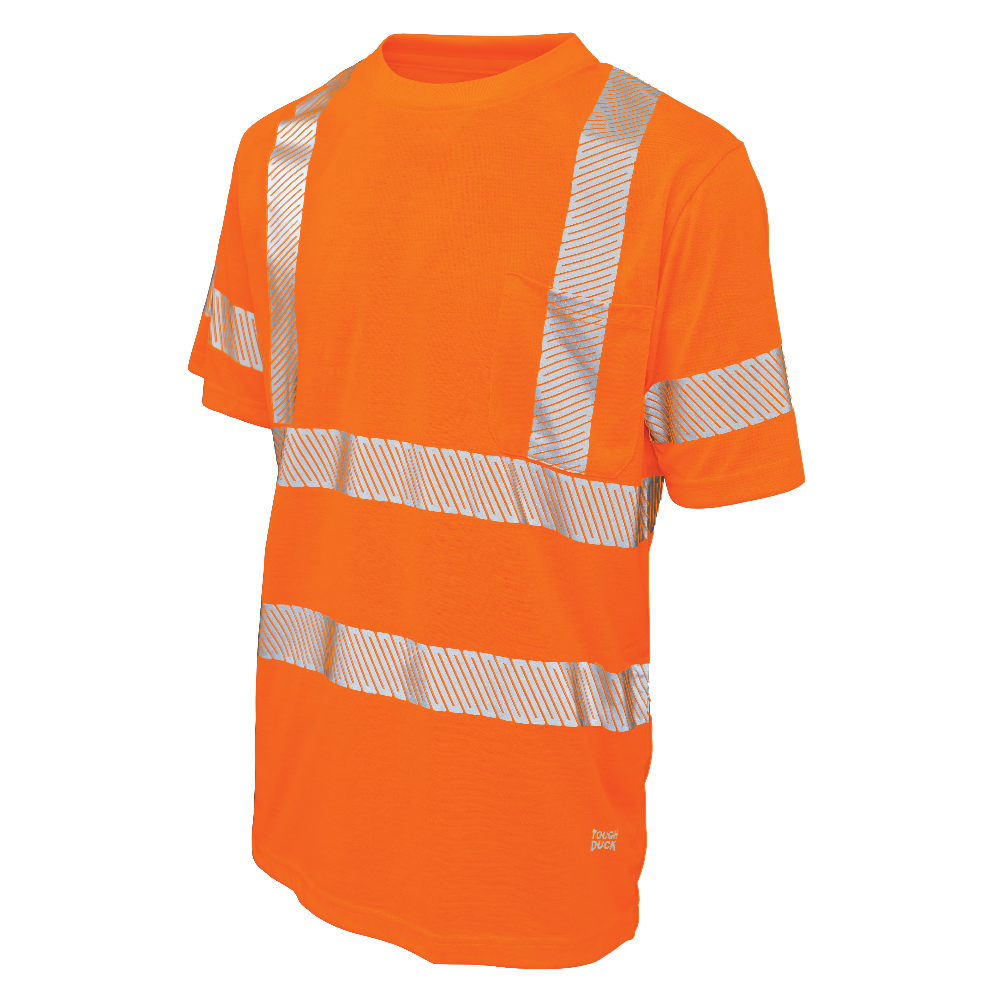 Polyester Jersey Short-Sleeve Safety T-Shirt ST12 Tough Duck/Work King