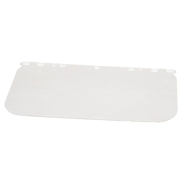 Valugard Visor Clear PETG - Flat - 7-1/2" X 15-1/2" - .040" 12F486400 Dentec Safety