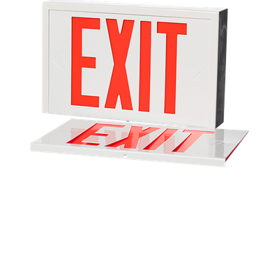 EXIT/SORTIE LED EXU/EXB/SXU/SXB RS Steel