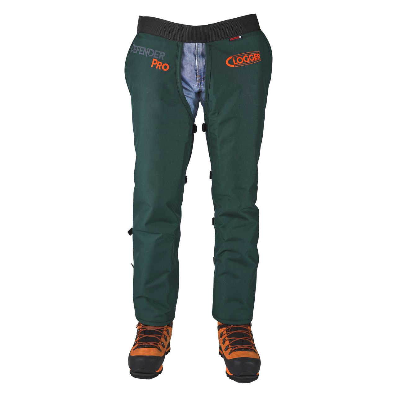 Clogger DefenderPRO UL Tough Oil and Water Resistant Chainsaw Chaps Calf Wrap