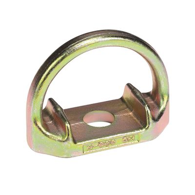 Gold D-Ring Anchorage Connector - 3/4" Hole | Dynamic FP3730 Safety Supplies Canada