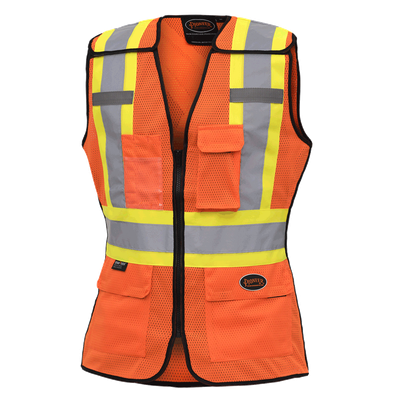 Women's Hi-Viz Safety Tear-Away Vest | Pioneer 486/489 Pioneer
