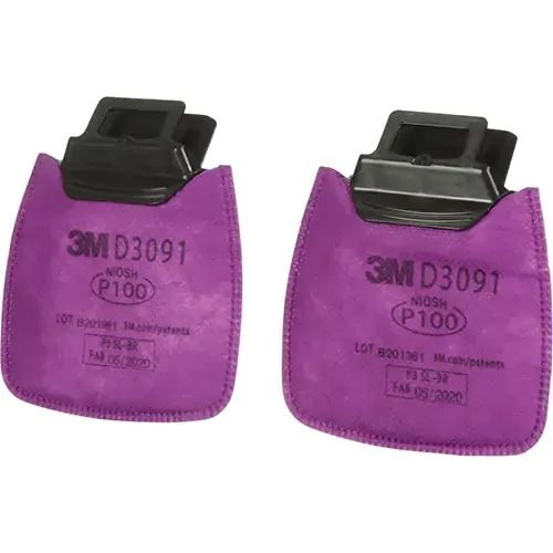 Secure Click Filter, Particulate Filter, P100 Filter (D3091) | 3M D3091 3M