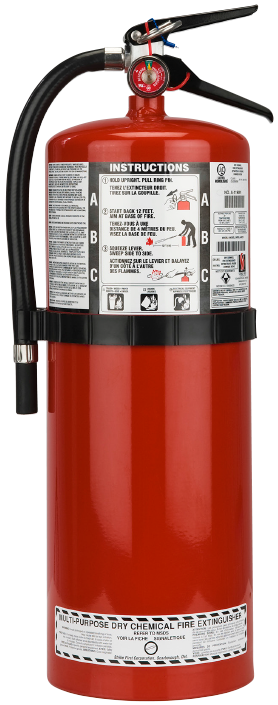 Steel Dry Chemical ABC Fire Extinguisher | 20 lb | StrikeFirst SF-ABC1020 Strike First