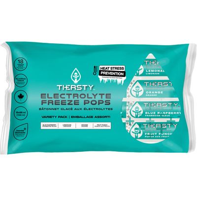 Hydration Drink Freeze Pops, Frozen, Mixed Flavours
