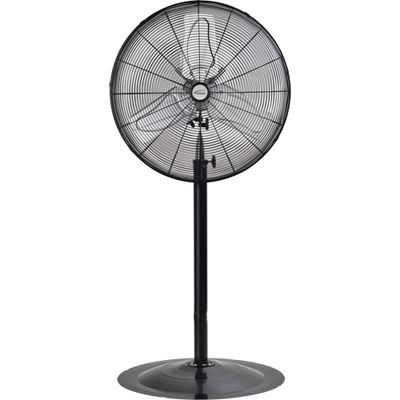 Non-Oscillating Pedestal Fan, Heavy-Duty - 2 Speed
