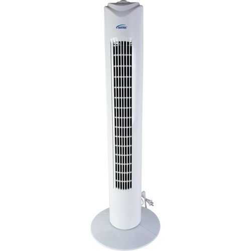 32" Tower Fan with Oscillation, Commercial, 3 Speed, 32" Diameter