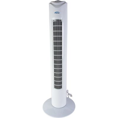 32" Tower Fan with Oscillation, Commercial, 3 Speed, 32" Diameter