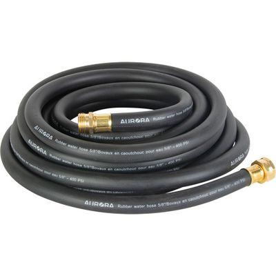 Contractor Duty Rubber Hose, Rubber - 5/8" dia.