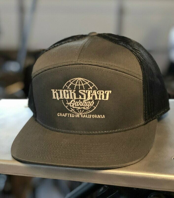 KSG Team hat grey/black flat bill
