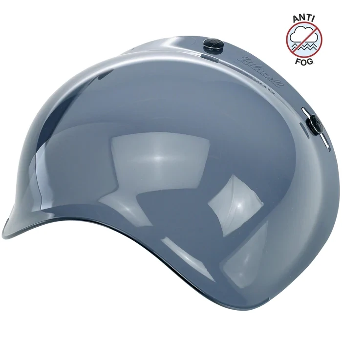 BILTWELL BUBBLE SHIELD ANTI-FOG - SMOKE