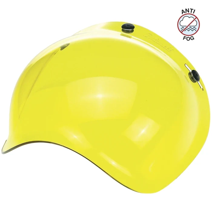 BILTWELL BUBBLE SHIELD ANTI-FOG - YELLOW