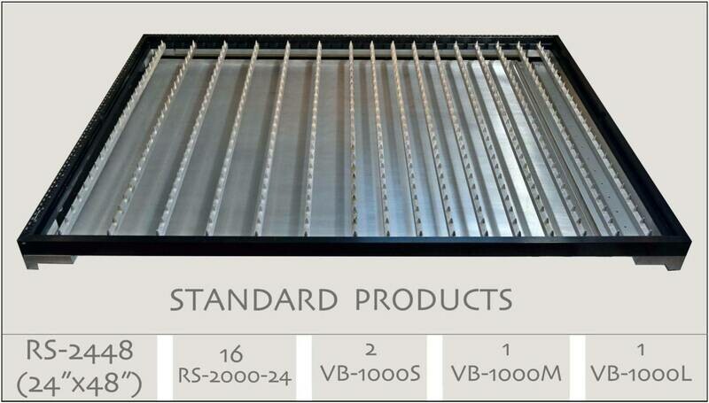 RS-2448
Table Size: 24” x 48”