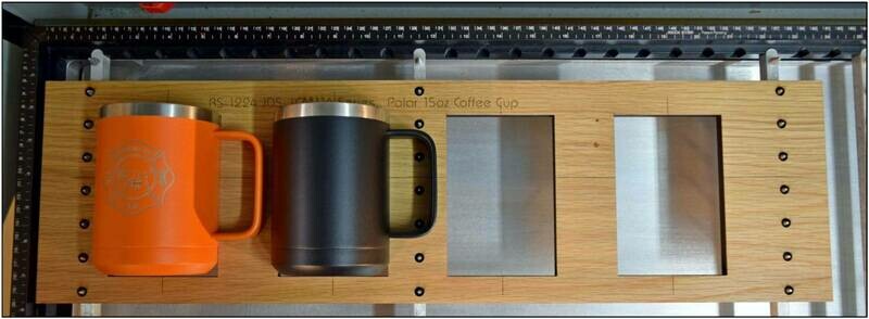 RS-F125 15oz Polar Camel Coffee Cup Fixture