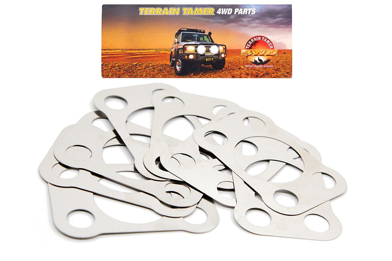SHIM KIT 0.2 X 4 &amp; 0.5 X 4 STEERING KNUCKLE