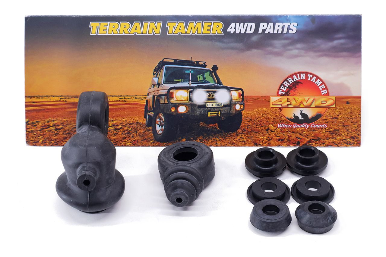 BUSH &amp; BOOT KIT LOAD SENSING VALVE SPRING REAR DRUM BRAKE