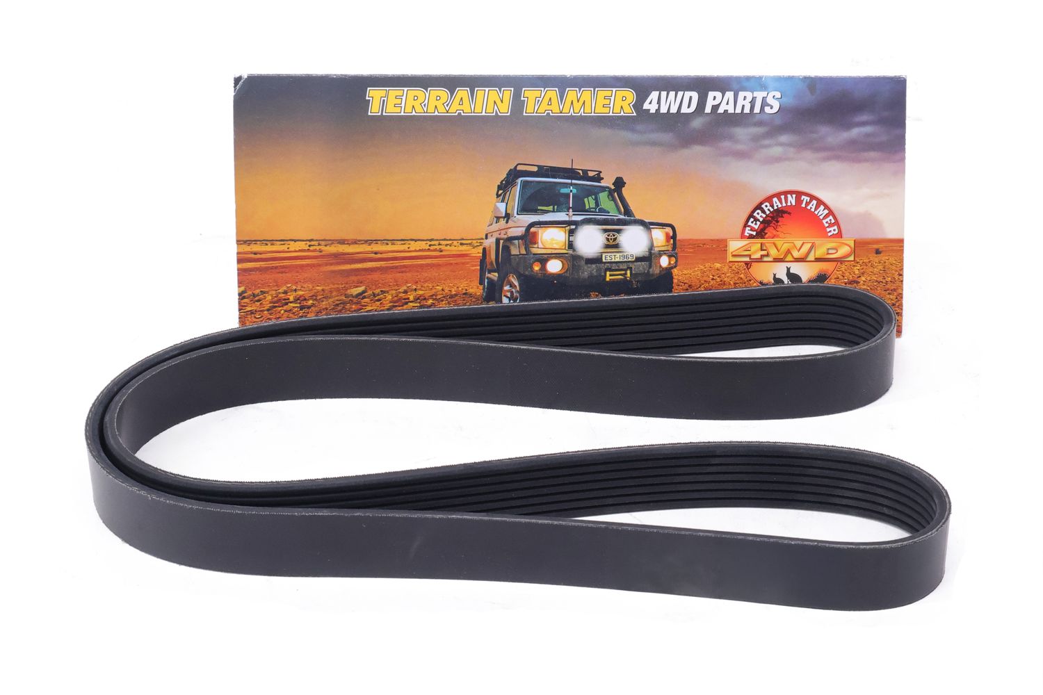 FAN BELT WITH A/C NAVARA D40M TO 3/09 D40T 4/09 ON YD25DT