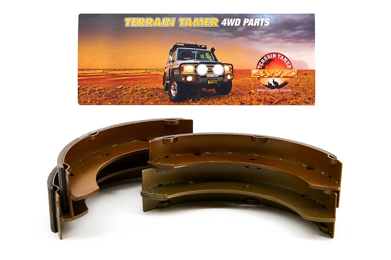 BRAKE SHOE KIT FRONT &amp; REAR 290X55X6MM SUITS ONE AXLE