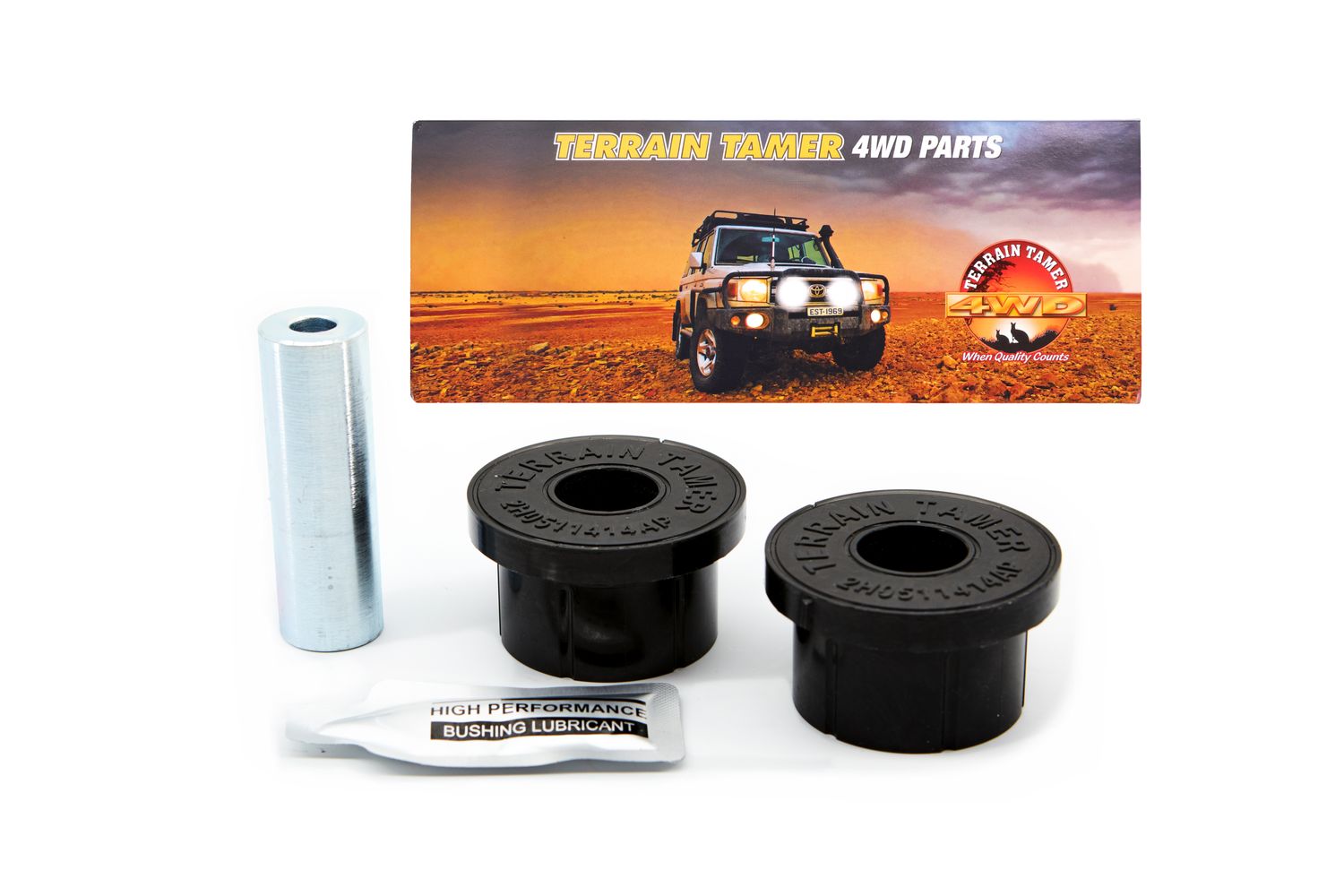 BUSH FRONT OF REAR SPRING PRO BUSH SYNTHETIC 1