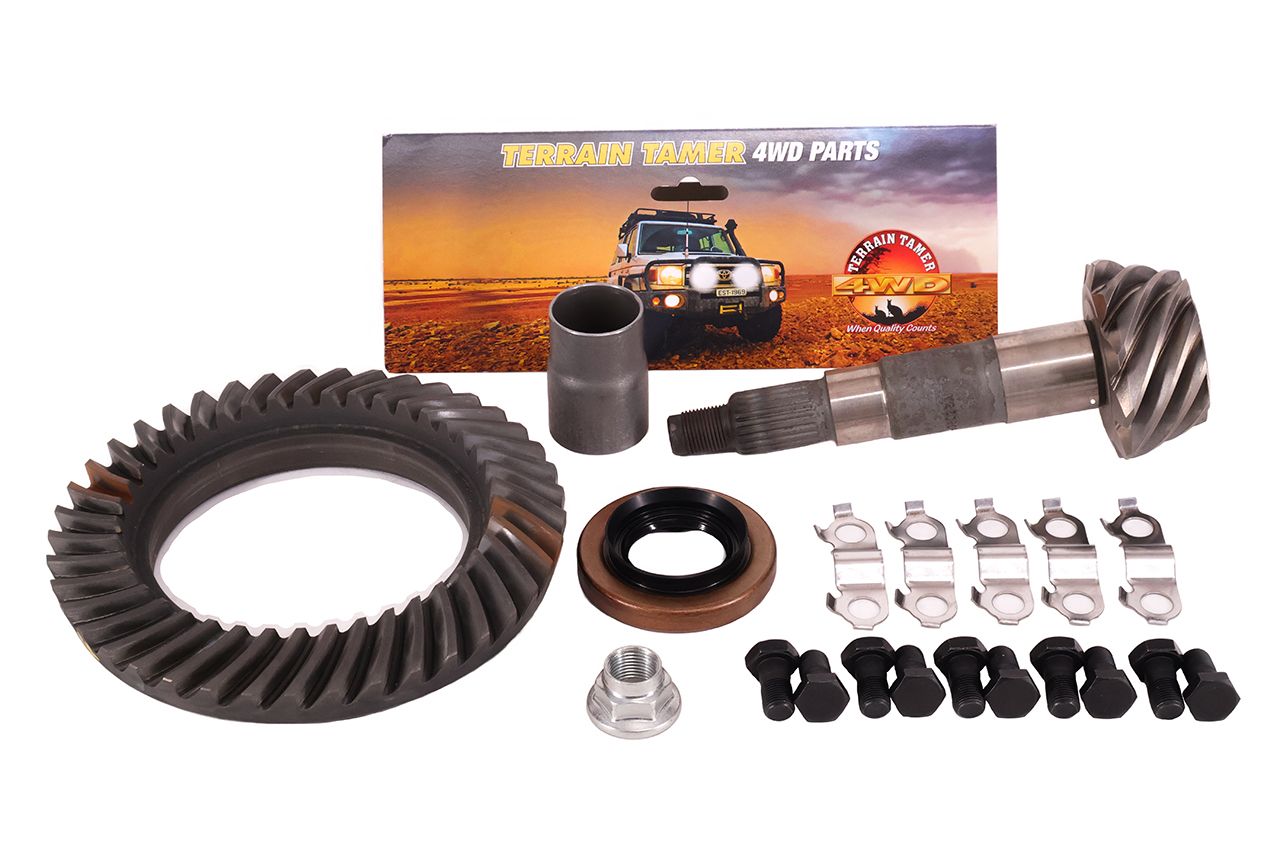 C/W &amp; PINION FRONT T=41:10 RATIO 4.10:1
