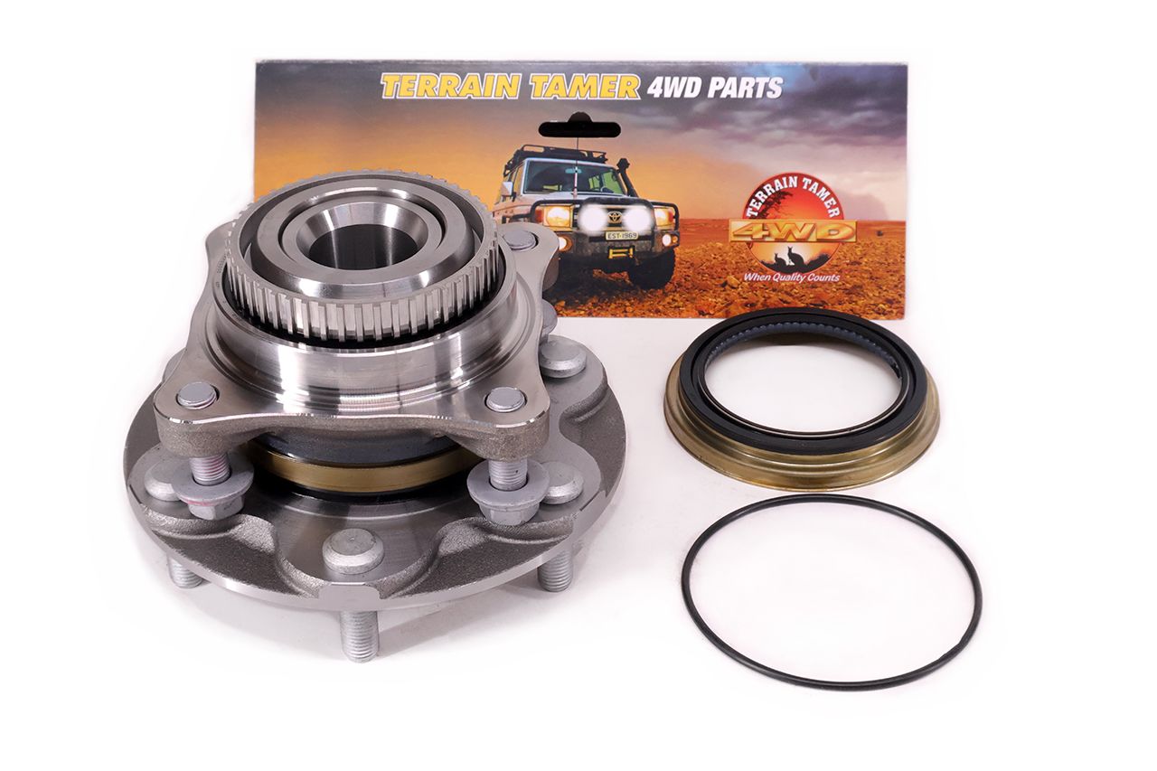 FRONT HUB &amp; BEARING ASSY WITH OEM COMPONENTS