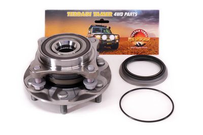 FRONT HUB &amp; BEARING ASSY CONTAINS OEM COMPONENTS